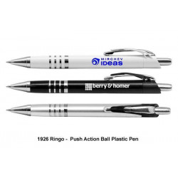 1926 Ringo - Push Action Ball Plastic Pen, Promotional Gifts, Promotional Gift, Singapore